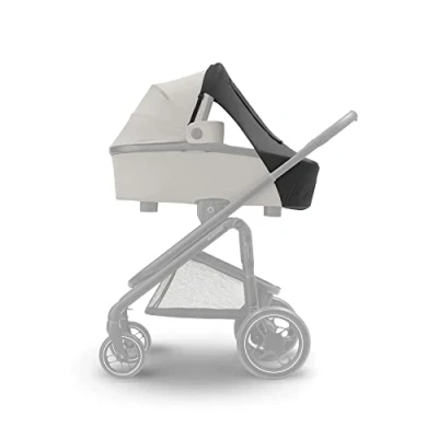 Abbildung von Maxi Cosi Sonnenverdeck, kompatibel mit Babywannen, Kinderwagen und Babyschalen, Sonnenschutzfaktor USF 50+, Sichtfenster, Baby Sonnenschutz, mehrere Verwendungsmöglichkeiten, Schwarz