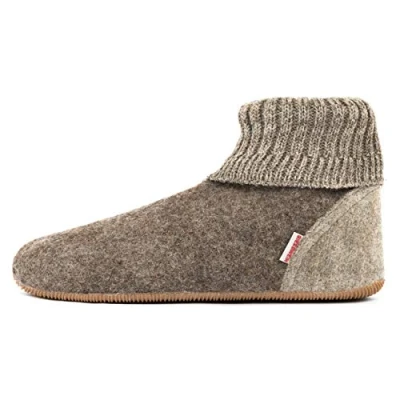 Abbildung von GIESSWEIN Wildpoldsried Kids, Hüttenschuhe Unisex Kinder, Taupe 262, 27 EU