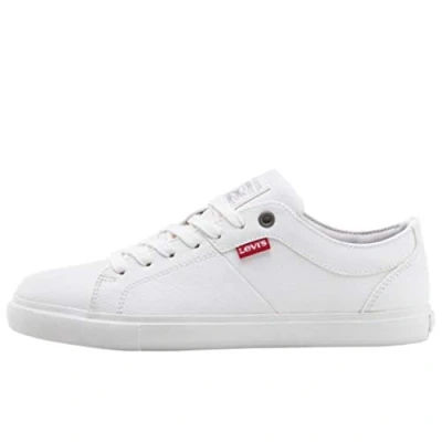 Abbildung von Levi&#039;s Damen Woods W Sneaker , Weiß Shoes 50 ,41 EU