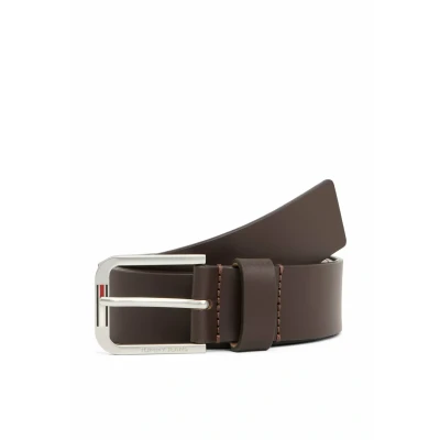 Abbildung von Tommy Jeans Austin Gürtel, Herren, Größe: 105, Dark brown