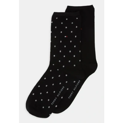 Abbildung von Tommy Hilfiger Women SOCK 2PACK Socken, Damen, Größe: 35 38, Black