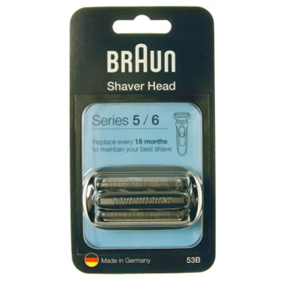 Abbildung von braun 81746550 testina di rasatura rasoio elettrico passend für kombipack 53B/ schersystem KP53B schwarz