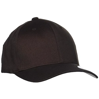 Abbildung von Flexfit Herren Men&#039;s Athletic Baseball Fitted Cap Taillierte Baseballkappe, Braun, L/XL