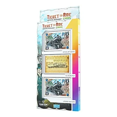 Abbildung von Gamegenic, Ticket to Ride Europe Art Sleeves