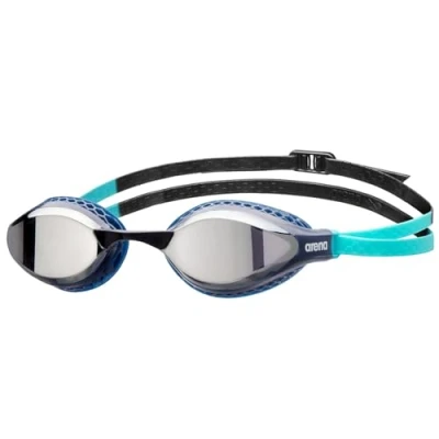 Abbildung von arena Air Speed Mirror Schwimmbrille für Erwachsene, mit Großen Verspiegelten Linsen, UV Schutz, 3 Austauschbare Nasenstege, Seals Dichtungen, Anti Beschlag Beschichtung