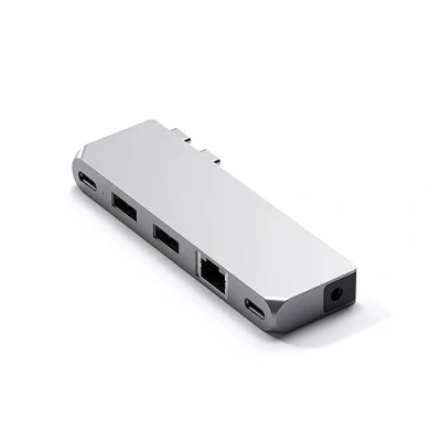 Abbildung von Satechi ST UCPHMIS Pro Hub Mini USB für MacBook M1 Silber