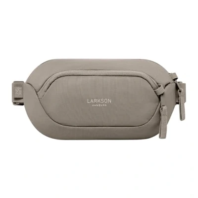 Abbildung von Larkson Sling Bag Herren &amp; Damen Grau Helge Anti Diebstahl Umhängetasche mit RFID Blocker Crossbody Bauchtasche für Alltag Reisen Mesh Polsterung Wasserabweisend