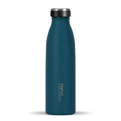 Abbildung von 720DGREE Edelstahl Trinkflasche “milkyBottle 500ml Perfekt für Kinder, BPA Frei, Auslaufsicher, Kohlensäure geeignet Kleine Thermosflasche Sprudel, Sport, Schule, Fitness