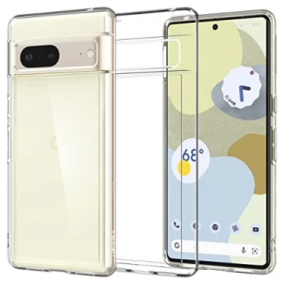 Abbildung von Spigen Ultra Hybrid TPU Back Cover Durchsichtig Google Pixel 7