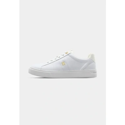 Abbildung von Tommy Hilfiger Essential Elevated Court Sneaker low, Damen, Größe: 40, White Schuhe