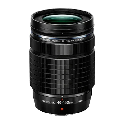 Abbildung von Olympus OM SYSTEM M.Zuiko Digital ED 40 150 F4.0 PRO (Telezoom, geeignet für alle MFT Kameras, D und Pen Modelle, Panasonic G Serie)