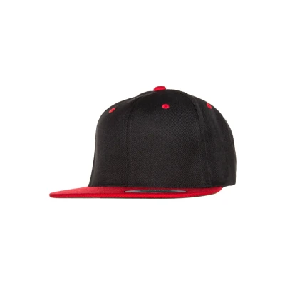 Abbildung von Flexfit Classic Snapback 2TONE Cap, Größe: One Size, Black/red