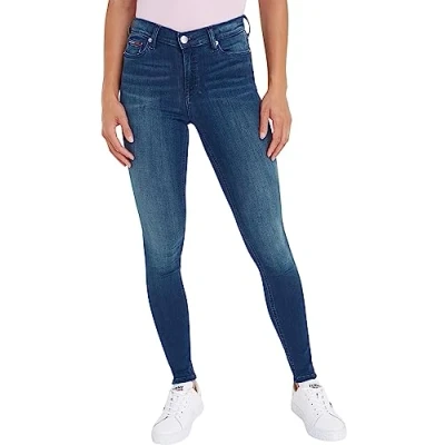 Abbildung von Tommy Jeans NORA Skinny Fit, Damen, Größe: 34x28, Denim