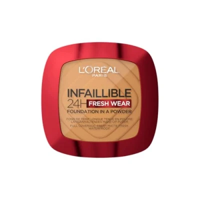 Abbildung von L&#039;Oréal Paris Infaillible Semipermanent Powder Puder, Damen, Größe: 9 g, 330 hazelnut