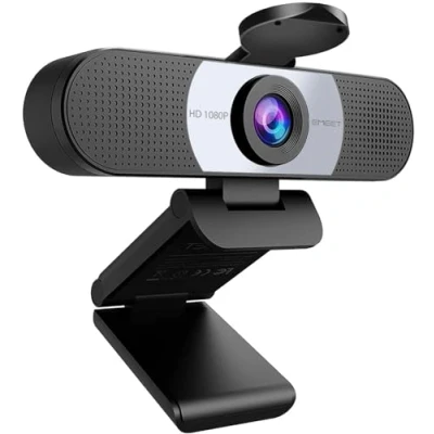 Abbildung von EMEET Full HD Webcam C960 1080P mit Objektivabdeckung &amp; Dual Mikrofon, 90 Streaming Kamera Automatische Lichtkorrektur, Plug Play, für Linux, Win10, Mac OS