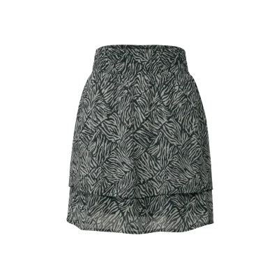 Abbildung von Street One Patterned Alinienrock, Damen, Größe: 44, Grün