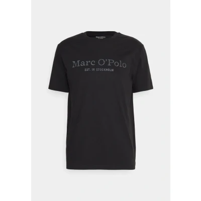 Abbildung von Marc O&#039;Polo Short Sleeve Tshirt print, Herren, Größe: Medium, Black