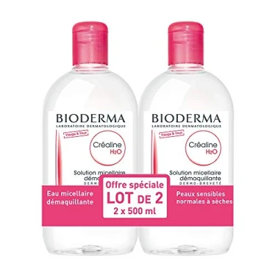 Abbildung von Bioderma H2O Sans Parfum, für Reinigend Lot De 2 X500 Ml