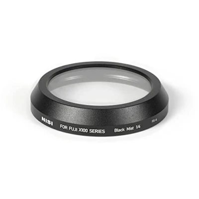 Abbildung von NiSi 49mm Black Mist 1/4 Filter für Fuji FUJIFILM X70 / X100 X100S X100F X100T X100V Schwarz
