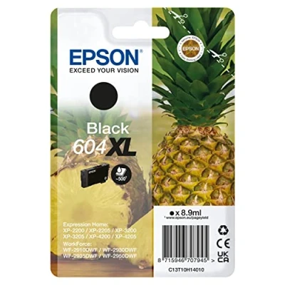 Abbildung von Epson Orginal 604XL Tinte Ananas Singlepack schwarz XL, XP 2200 2205 3200 4205 WF2910DWF WF2930DWF WF2950DWF, ReadyPrint Flex Tintentarife