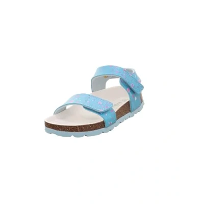 Abbildung von Superfit Fussbettpantoffel Hausschuh, Blau 8020, 35 EU