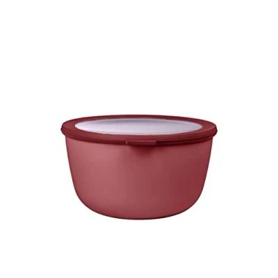 Abbildung von Mepal Multi Bowl Cirqula Rectangular Vorratsdose mit Deckel Geeignet als Luftdichte Aufbewahrungsbox für den Kühlschrank, Mikrowellengeschirr &amp; Frischhaltedosen 3000 ml Vivid mauve