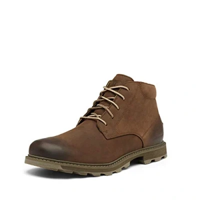 Abbildung von Sorel Madson II Chukka WP Schnürstiefelette, Herren, Größe: 42.5, Tobacco Leder
