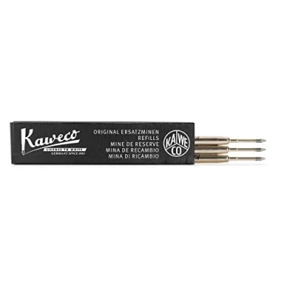 Abbildung von Kaweco G2 Kugelschreibermine Schwarz, 3 Stück/Box