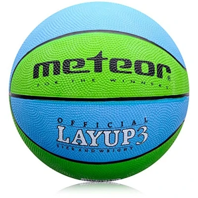 Abbildung von meteor Kinder Basketball Größe #4#5#7 ideal auf die Jugend Kinderhände von 4 8 Jährigen abgestimmt idealer für Ausbildung weicher Mini