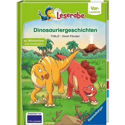 Abbildung von Dinosauriergeschichten Leserabe ab Vorschule Erstlesebuch für Kinder 5 Jahren (Vor Lesestufe)