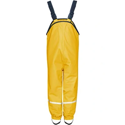 Abbildung von Playshoes Lined Rainpants GEFÜTTERTE Regenhose Unisex für Kinder, Größe: 80, Gelb