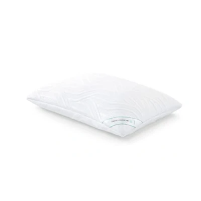 Abbildung von TEMPUR Comfort Air Medium Schlafkissen, atmungsaktives Kopfkissen für jede Schlafposition, MADE IN GREEN by OEKO TEX, Liegegefühl mittelfest, 40 x 80 cm, Weiß