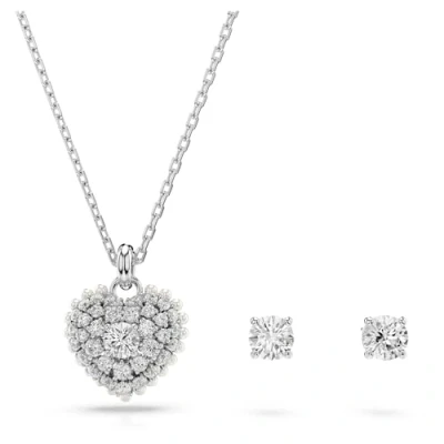 Abbildung von Swarovski Hyperbola SET Ohrringe, Damen, Größe: One Size, White
