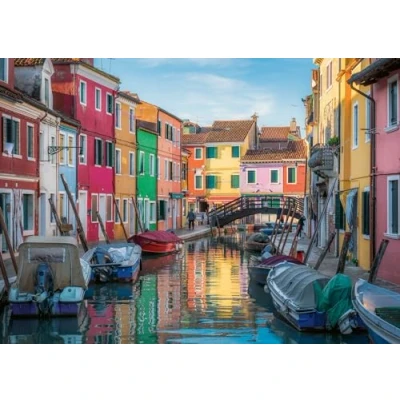 Abbildung von Ravensburger Puzzle 12000623 Burano in Italien 1000 Teile für Erwachsene und Kinder ab 14 Jahren,