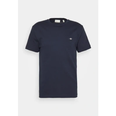 Abbildung von GANT REG Shield Tshirt basic, Damen, Größe: XL, Evening blue