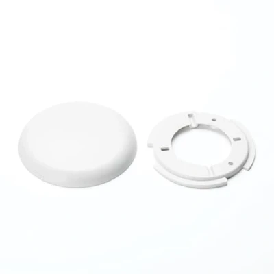 Abbildung von ORION LIGHTSTYLE Extra Flache Abdeckung Verteilerdose PVC weiß Baldachin Deckendose Abschluss, rund, 100mm
