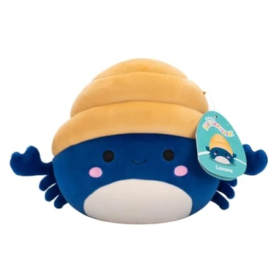 Abbildung von Squishmallows SQCR06609 Lenore der Krebs 19 cm, offizielles Jazwares Plüsch, superweiches Kuscheltier