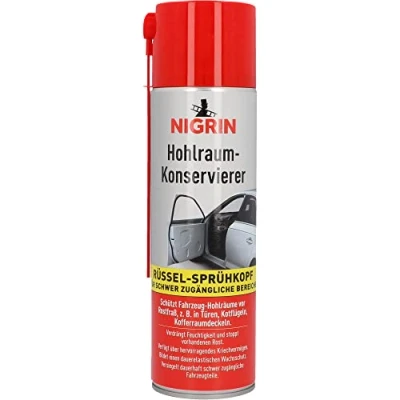 Abbildung von NIGRIN Hohlraumkonservierer, schützt Fahrzeug Hohlräume vor Rostfraß, 500 ml