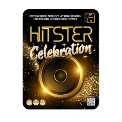 Abbildung von Hitster Celebration, EIN Party und Kartenspiel für Erwachsene Familien 2 bis 10 Spieler ab 16 Jahren, Deutsch