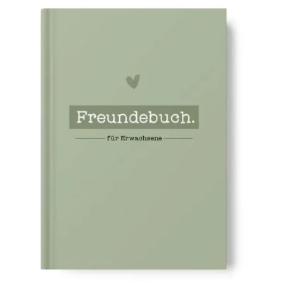 Abbildung von Sophies Kartenwelt Freundebuch für Erwachsene zum Ausfüllen Deine Lieblingsmenschen Freundschaftsbuch mit persönlichen Fragen Poesiealbum