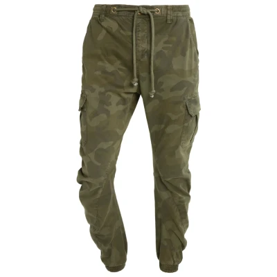 Abbildung von Urban Classics CAMO Jogging Cargohose, Herren, Größe: 30, Olive