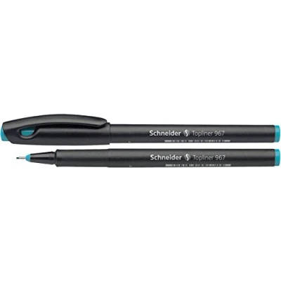 Abbildung von Schneider Topliner 967 Fineliner (Strichstärke 0,4 mm) 1 Stück hellblau