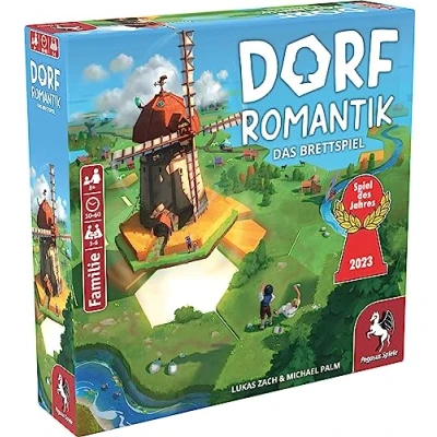 Abbildung von Pegasus Spiele 51240G Dorfromantik *Spiel des Jahres 2023* Brettspiele