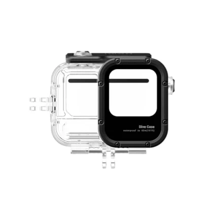 Abbildung von Insta360 Unterwassergehäuse, kompatibel mit Ace Pro 2, wasserdicht bis 60 Meter, Glaslinse, transparent