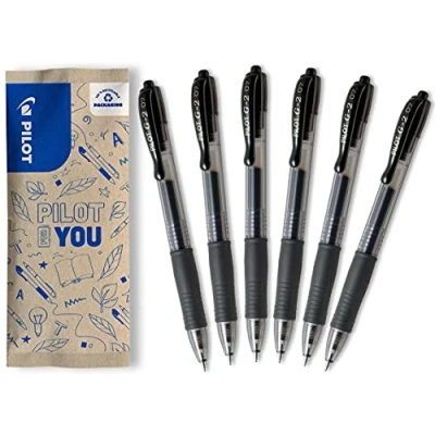 Abbildung von PILOT G2 7, Gelschreiber, (Schwarz), 1 Stück (6er Pack)