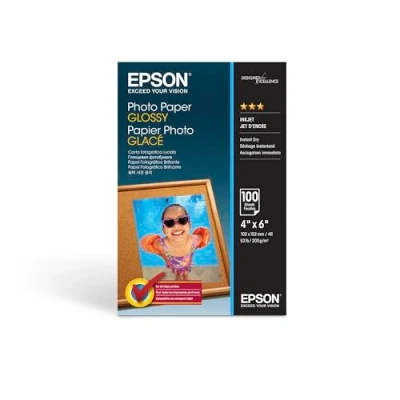 Abbildung von EPSON Foto Papier glänzend 100x150mm 100 Blatt 1er Pack