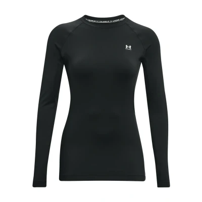 Abbildung von Under Armour Authentics CREW Langarmshirt, Damen, Größe: XXL, Black/white