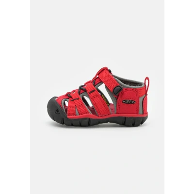 Abbildung von Keen Seacamp II CNX Unisex Trekkingsandale für Kinder, Größe: 19, Racing red/gargoyle Schuhe