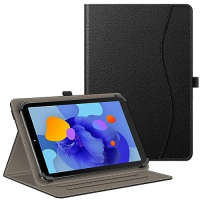 Abbildung von Fintie Tablet Universal Hülle für Blackview Tab90 WiFi 11 Zoll, SGIN/HotLight/FancyFish/Cheerjoy/COLORROOM 10.1 Multi Winkel 9 Zoll Tablet, Schwarz