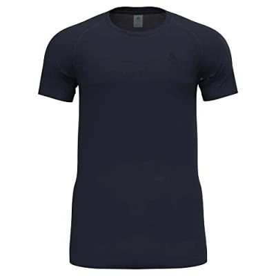 Abbildung von Odlo Herren Active F dry Light Funktionsunterwäsche Kurzarm Shirt, Dark Sapphire, XL EU